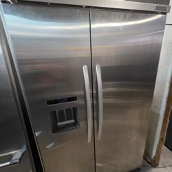 48" KITCHENAID BUILT IN STAINLESS STEEL REFRIGERATOR 