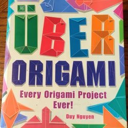 Über Origami Every Origami Project Ever! by Duy Nguyen Paperback Origami Crafts