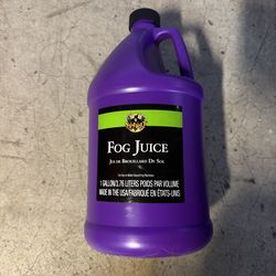 fog machine juice unopened
