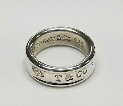 Tiffany & Company Silver 1837 Ring 10 1/2