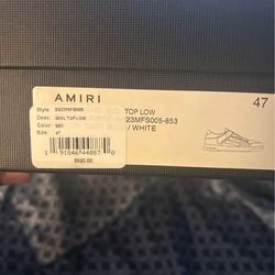 Amiri Shoes