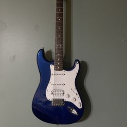2006 Fender Standard Stratocaster Electron Blue Mexico MIM