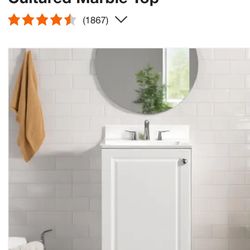 Glacier Bay Bathroom Vanity