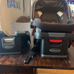 Graco Infant Car Seat With 2 Bases $70