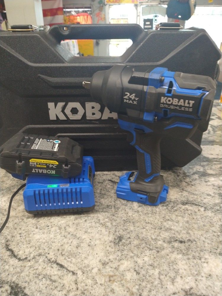 KOBALT XTR 24 VOLT VARIABLE SPEED BRUSHLESS IMPACT WRENCH