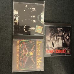 George Lynch / Lynch Mob lot of 3 CD’s