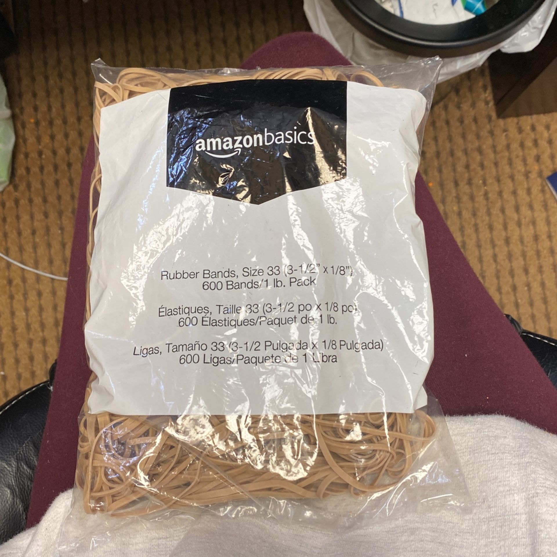 1 Lb Bag Of Size 33 Rubber Bands