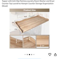 Washer Dryer Countertop