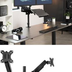2 Computer Monitor Laptop Mounts