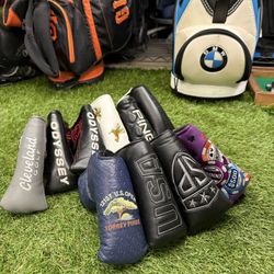  Golf Putter Headcovers Mixed | Odyssey | Ping | Cleveland | LAB Golf | USA Torrey Pines | Desert Springs And More!!! 