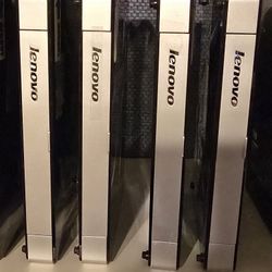 Lot Mini PC 🖥 LENOVO IdeaCentre Q190 -1.5GHz. CPU /4.0GB. RAM /500GB HDD, Wi-Fi🔌Windows 10 - Incl. Ac-Power Lots(4)