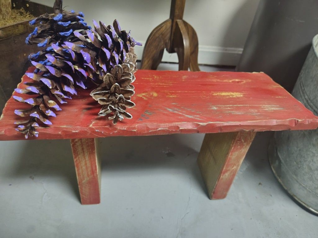 Wood Bench