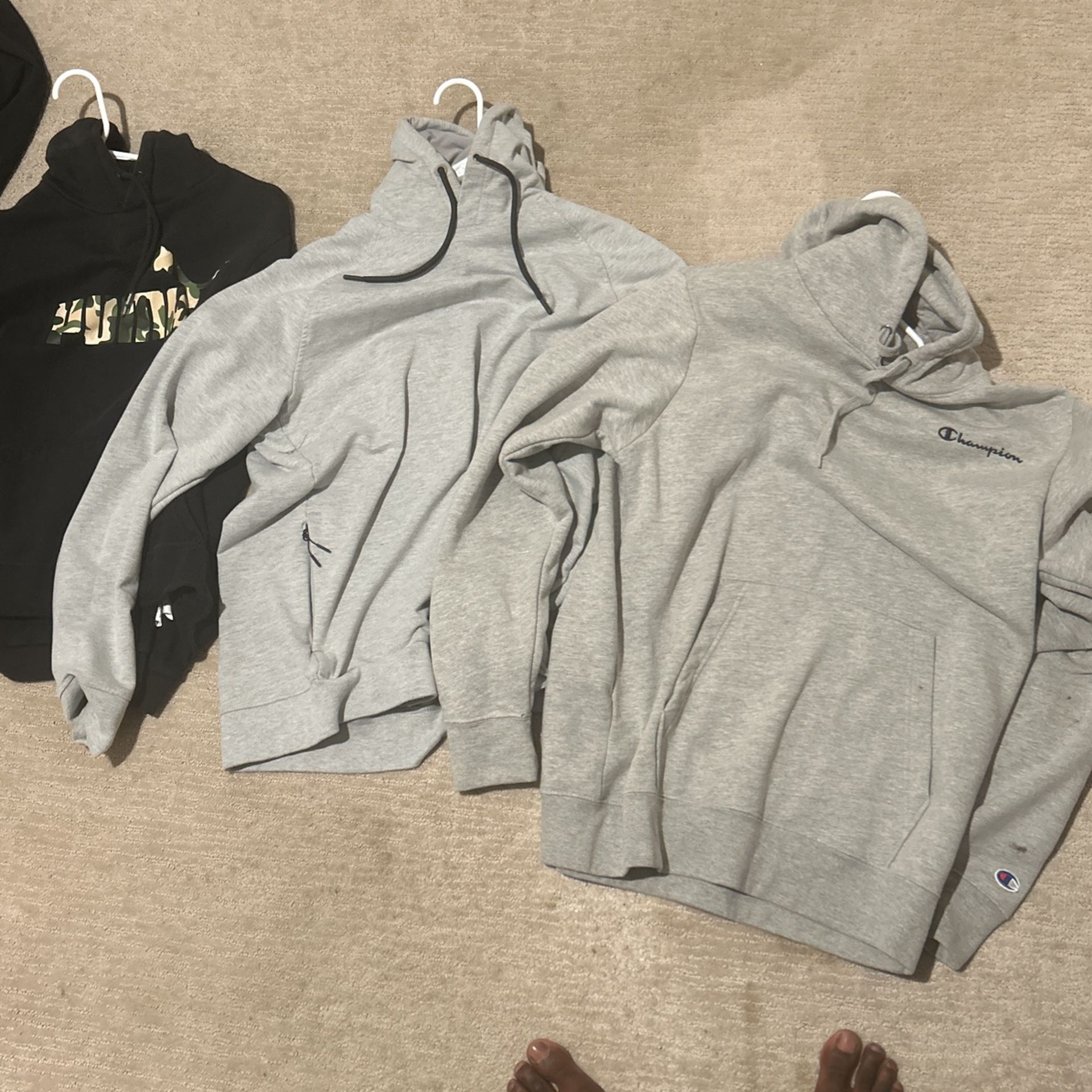 Bundle, Hoodies And Shirts
