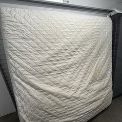 King size mattress/ box spring