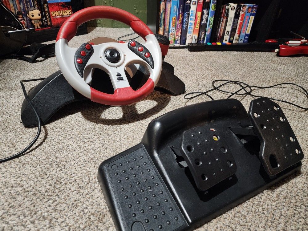 MC2 Wired Racing Wheel with Pedals