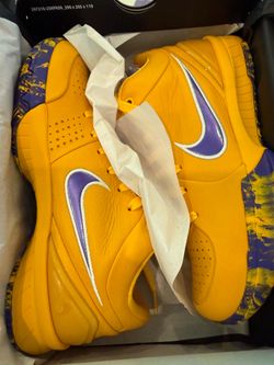 Nike Kobe 4 lakers GS SZ 5.5y sz 7W