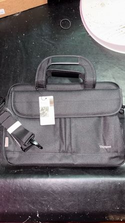 Taygeer Black Laptop Bag with Shoulder Strap