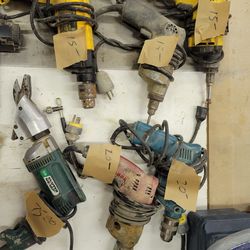 Misc screw guns and hardie board  cutter