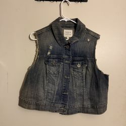 Torrid Jean Jacket Vest 