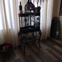 Antique Bird Cage. 
