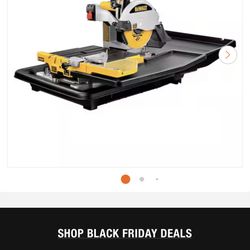 Dewalt D24000 Tile Saw (90 Minutes of Use)