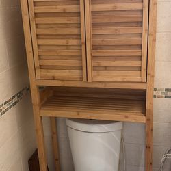 Bamboo Bathroom Storage 