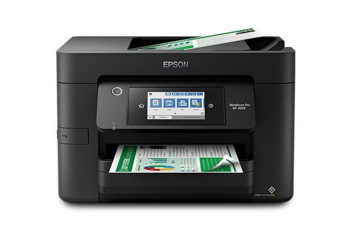 Printer by Epson Brand New in Box🖨️WorkForce Pro WF-4820 Wireless InkJet Color All-in-One Printer Scan Copy,Fax‼️