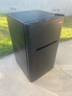 Costway mini refrigerator with freezer compartment