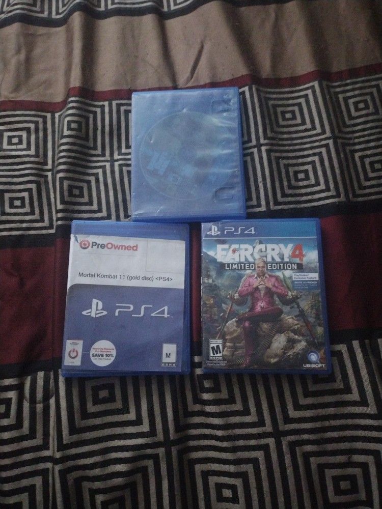 PS4 Games Good Condition