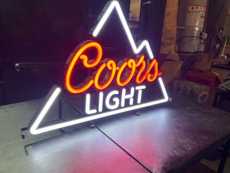 Coors Light Neon LED Bar Sign