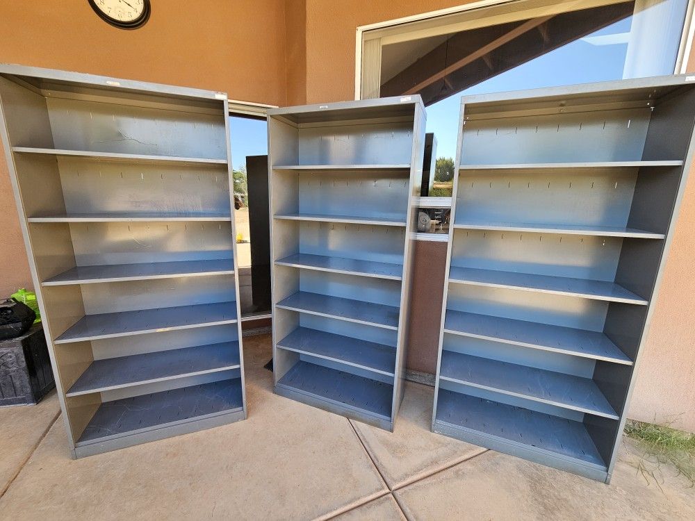 Lyon Metal Industrial Bookshelf