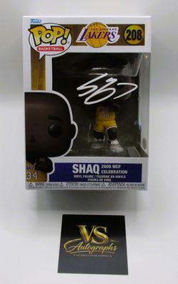 Shaquille O'Neal Signed Funko In Case With COA (A52931) (Lakers)