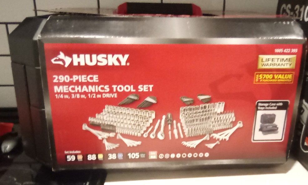 Husky 290 Piece Mechanics Tool Set for Sale in Oregon City, OR OfferUp