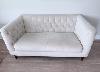 Couch and armchair