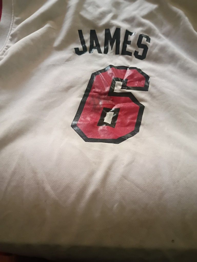 Signed LeBron James Jersey 