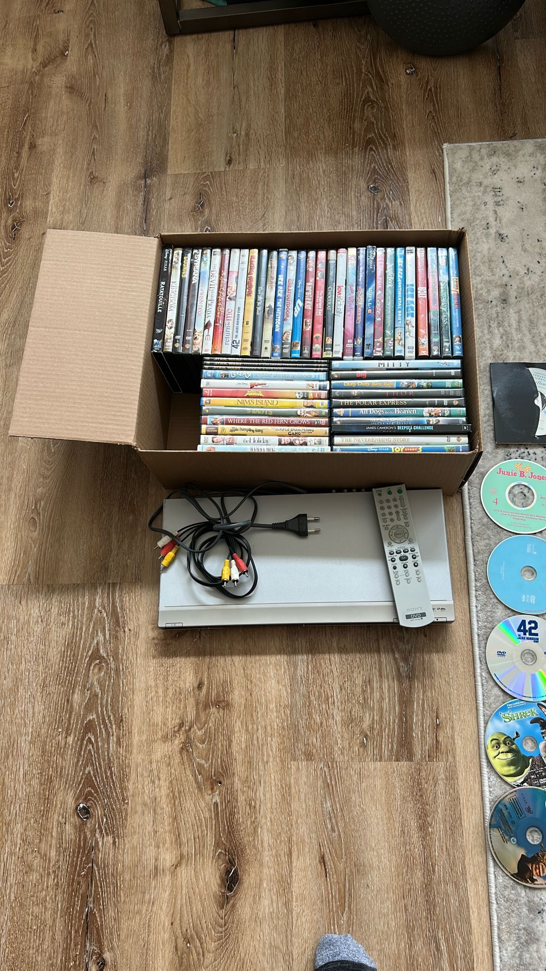 Family DVD π Movie Collection And Sony Player