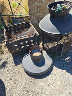Free Fire Pits-to use or scrap