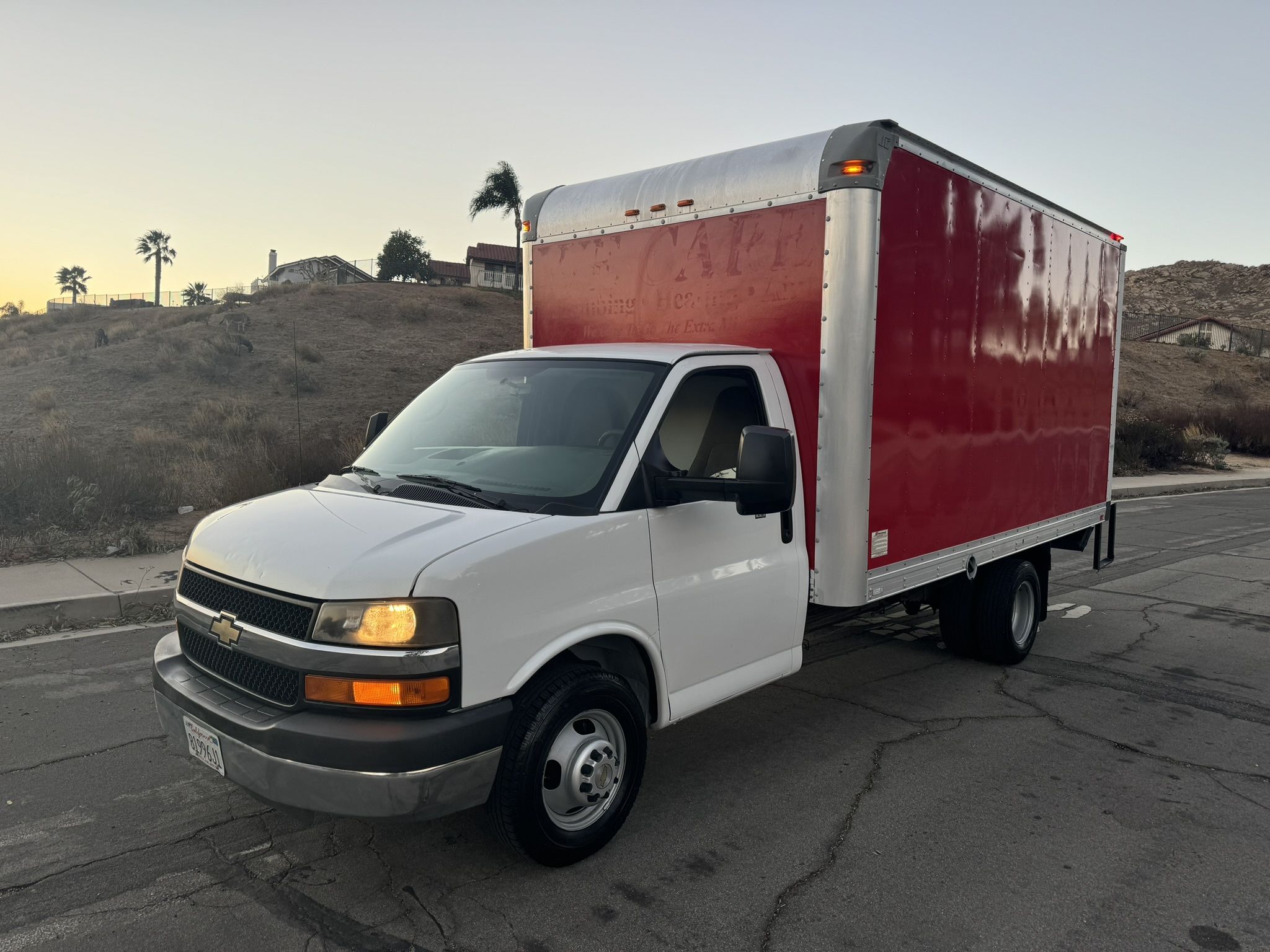 2016 Chevy box truck 4500 series