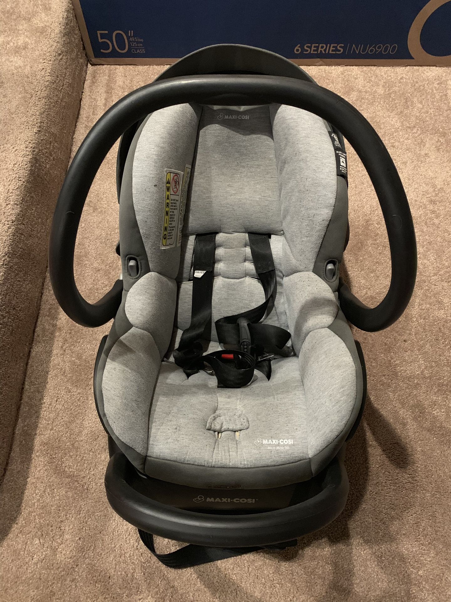 Maxi-cosi Adorra Modular 5 in 1 Travel System with Mico Max 30 Infant Car Seat,Loyal Grey