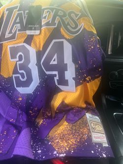 Mitchell & Ness Lakers Shaquille O'Neal #34 Jersey