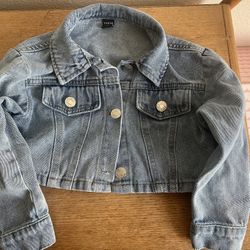 Jean Crop Jacket
