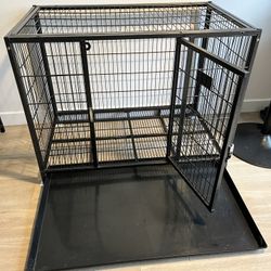 37” Inch Stackable Dog Crate