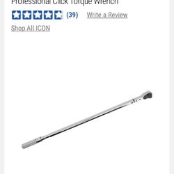 ICON 3/4” Drive Torque Wrench 