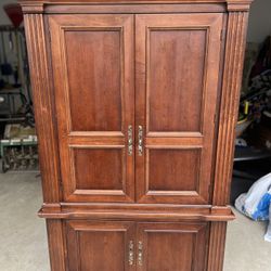 Clearance! Hooker Armoire Storage Cabinet