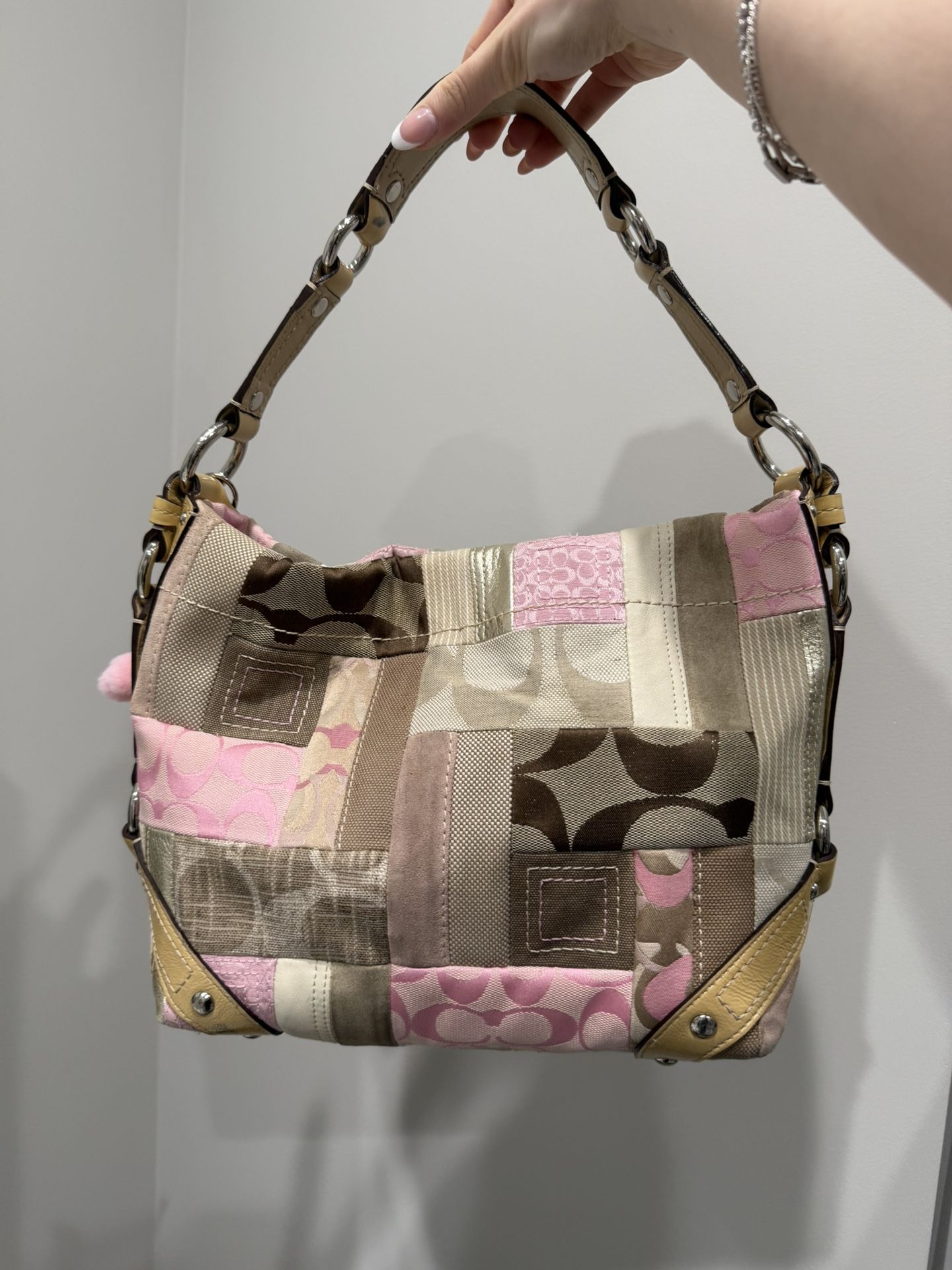 Vintage Coach Patchwork Bag 