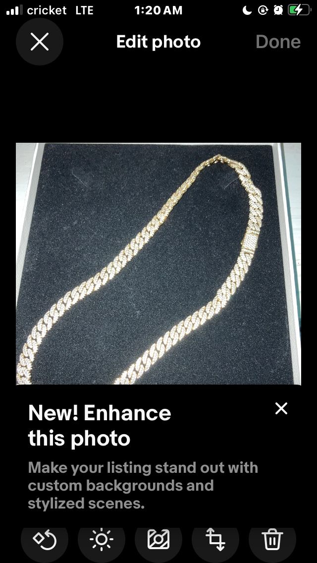 Iced Out Cuban Link Chain