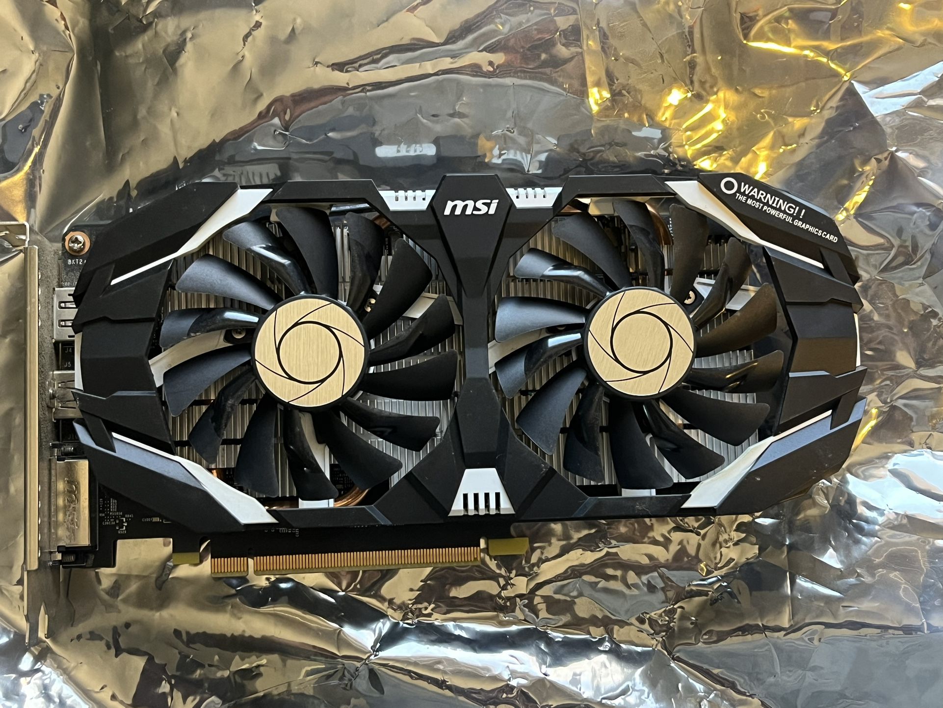 MSI GTX 1060 6gt