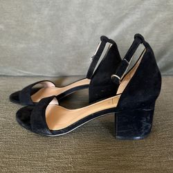 Gap Suede Block Heel 8.5