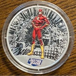 2022, 1/2 Oz Silver DC Comics, Justice League: The Flash