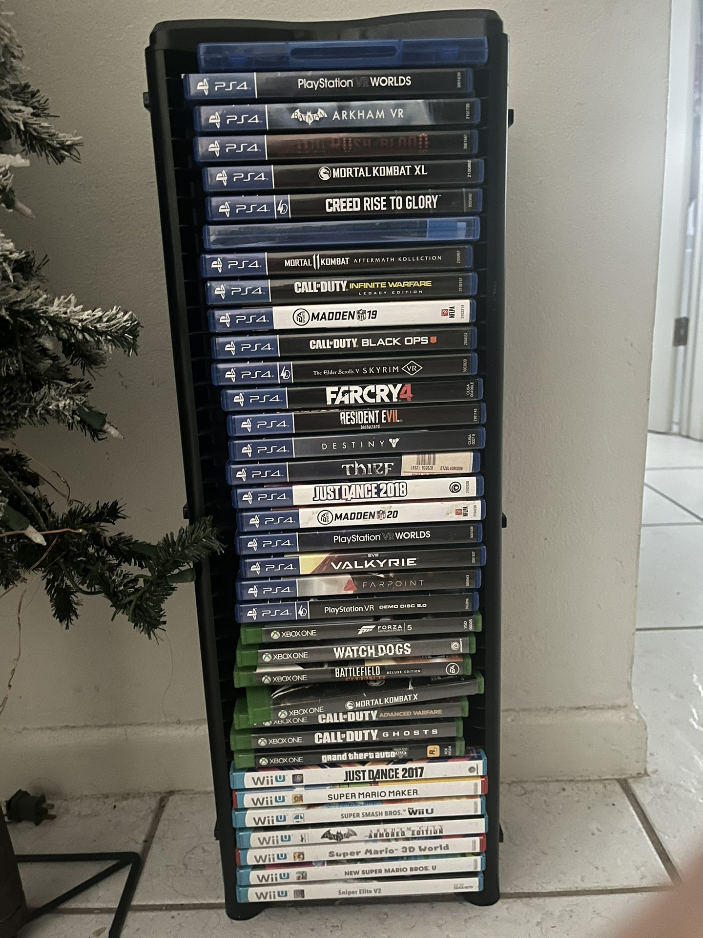 VIDEO GAMES / 10$ PIECE (XBX1 / PS4 / WII U)